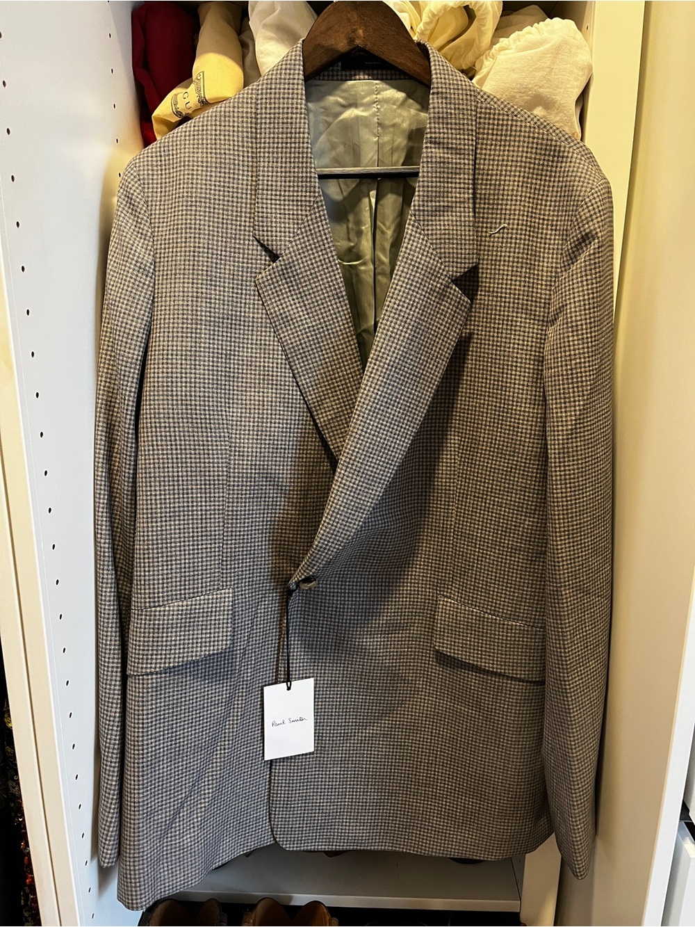 Paul Smith - Gray - Green Glen Plaid Sport Coat NWT
